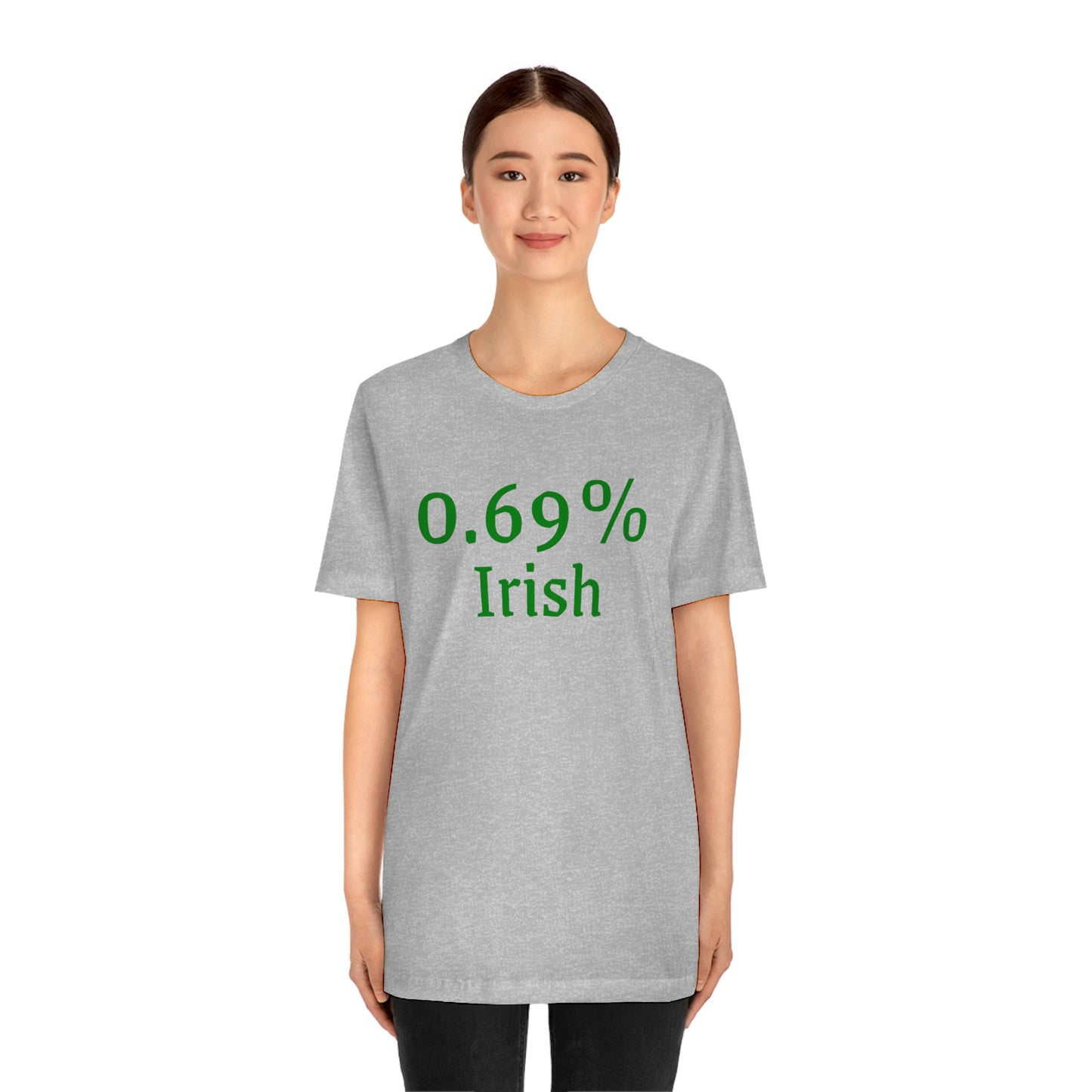 0.69% Irish T-Shirt | EDGY T-Shirt Company | Funny Unisex Jersey Short Sleeve Tee