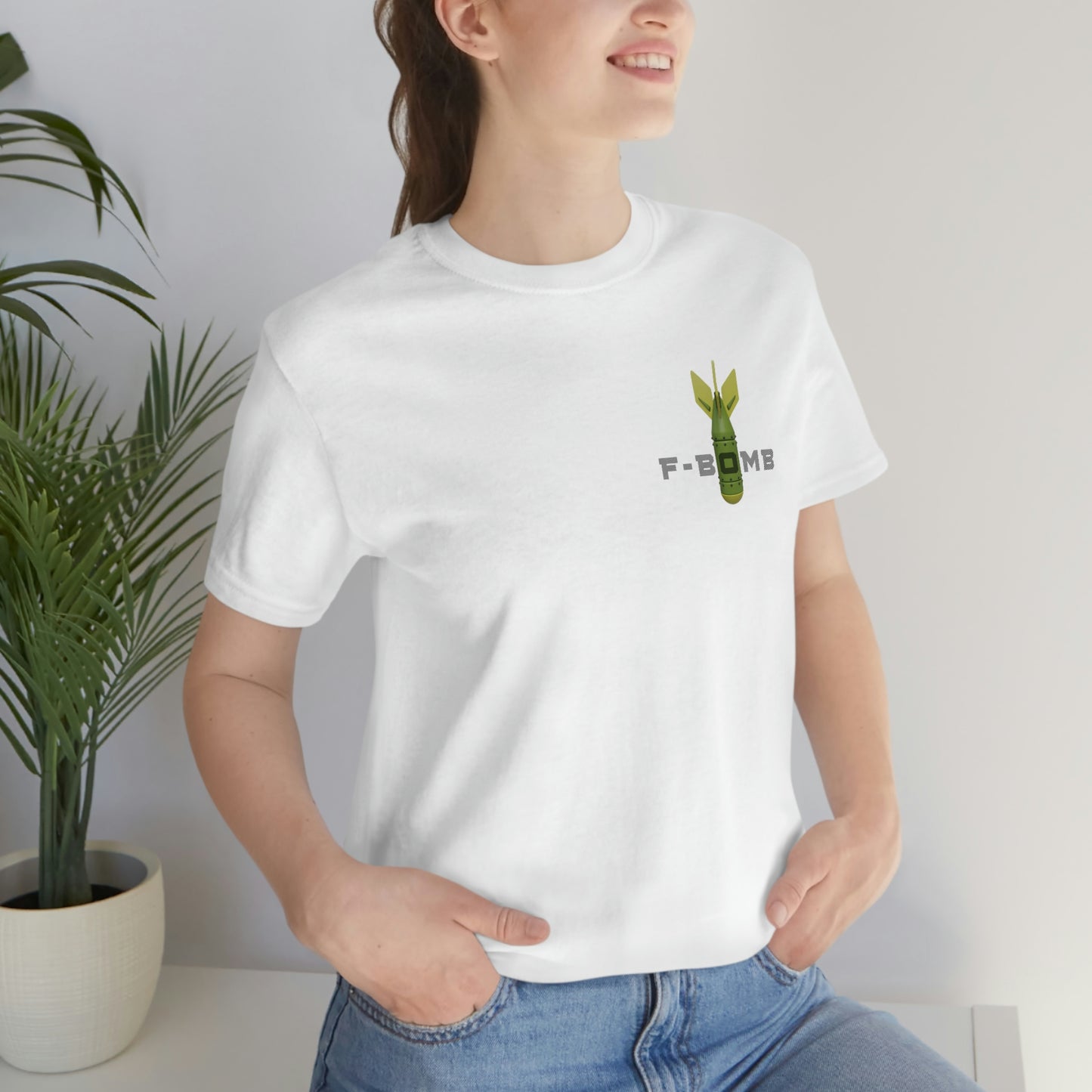 F-Bomb T-Shirt | EDGY T-Shirt Company | Funny Edgy Unisex Jersey Short Sleeve Tee